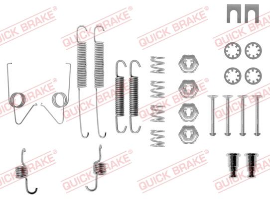 QUICK BRAKE Tarvikesarja, jarrukengät 105-0614